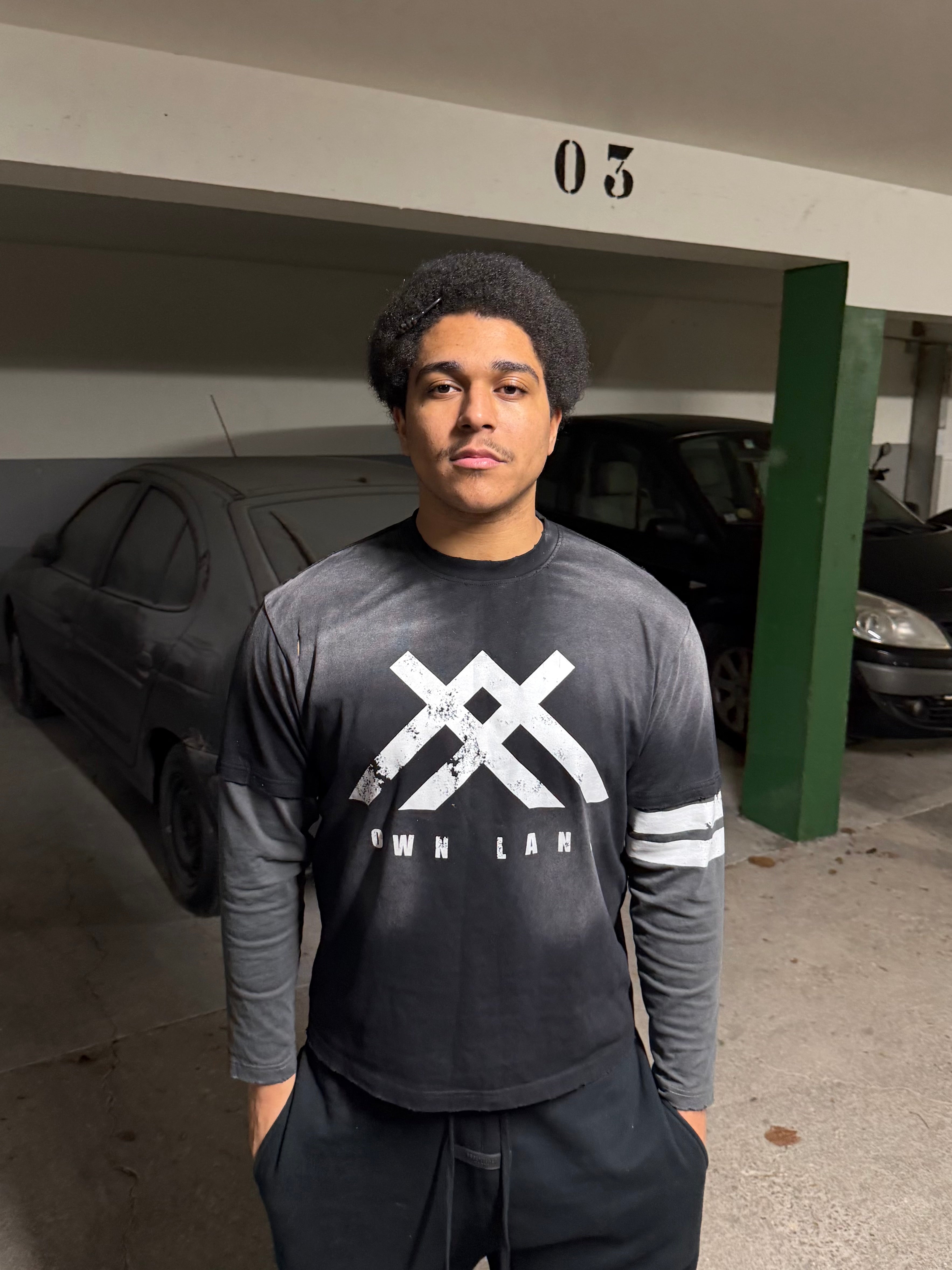 OL DOUBLE LAYER T-SHIRT